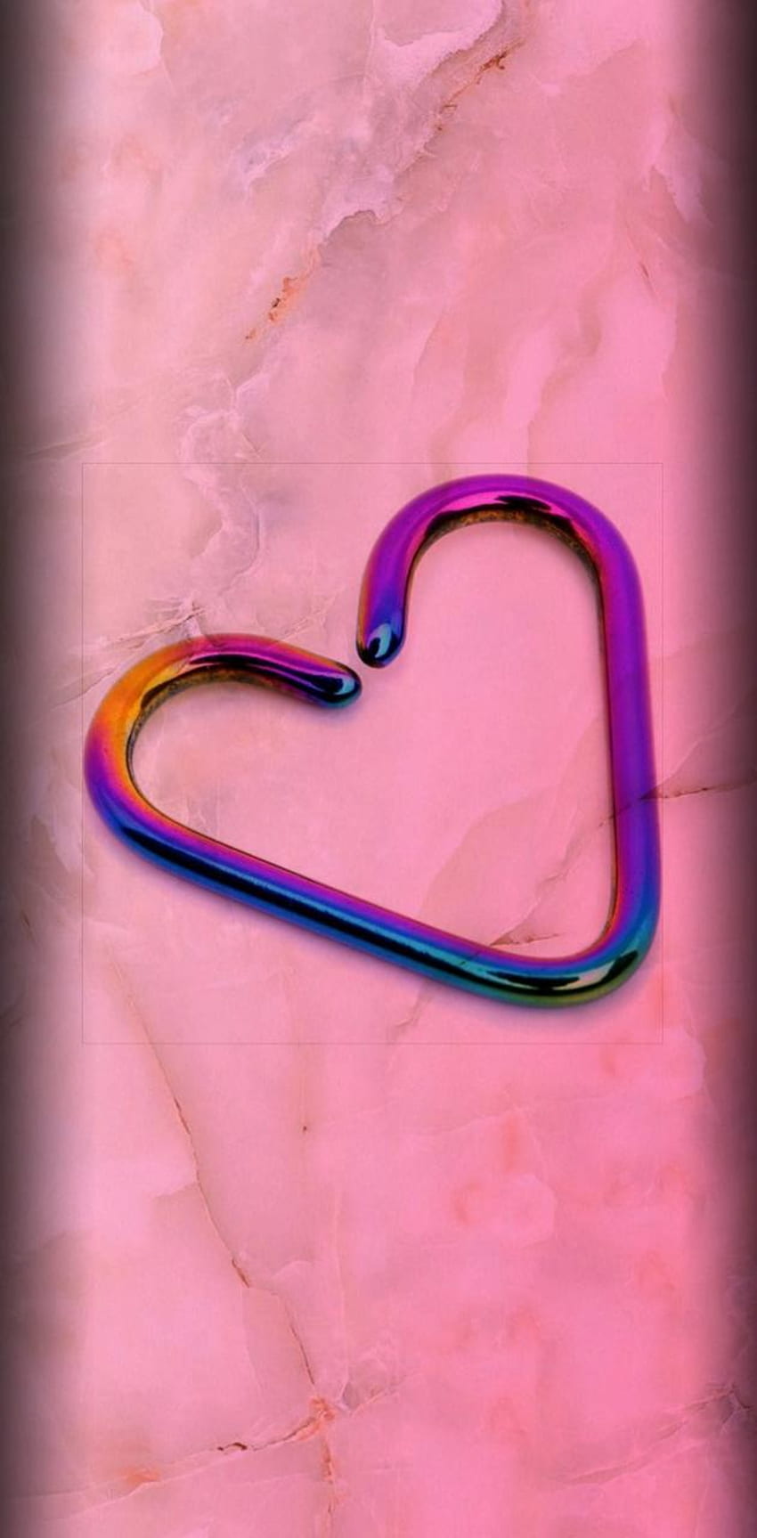 Neon Heart by Sneks99 - ZEDGE™、キュートなピンクのネオンハート HD電話の壁紙